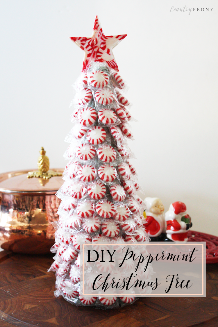 Peppermint sale christmas tree